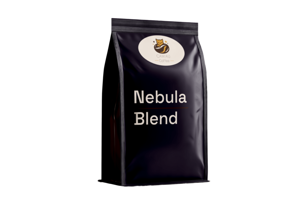 Kaffeetüte mit der Kaffeesorte Nebula Blend